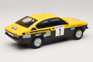 Opel Kadett C GT/E #1 W. Rohrl / H. Menne Westfalen Lippe Rally 1977 MCG 1:18 MCG18651R Metal — zdjęcie 2 z 6