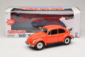 Volkswagen Beetle Pomarańczowy Gremlins Movie Greenlight 1:18 12985 Metal — zdjęcie 8 z 8