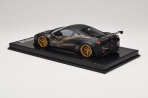 Ferrari 458 LB Works Matt Black BBA 1:18 REMC037 Żywica — zdjęcie 5 z 7