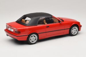 BMW 3 Series E36 Kabriolet Czerwony MCG 1:18 MCG18317 Metal — zdjęcie 3 z 7