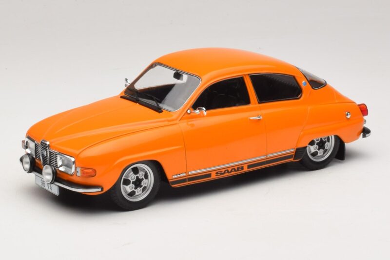 Saab 96 V4 Pomarańczowy MCG 1:18 MCG18654 Metal