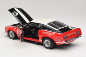 Ford Mustang Boss 302 #16 Bud Moore Engineering G. Follmer Trans-Am 1969 OEM 1:18 FORD006 Metal — zdjęcie 5 z 8