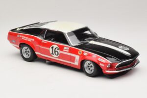Ford Mustang Boss 302 #16 Bud Moore Engineering G. Follmer Trans-Am 1969 OEM 1:18 FORD006 Metal — zdjęcie 6 z 8