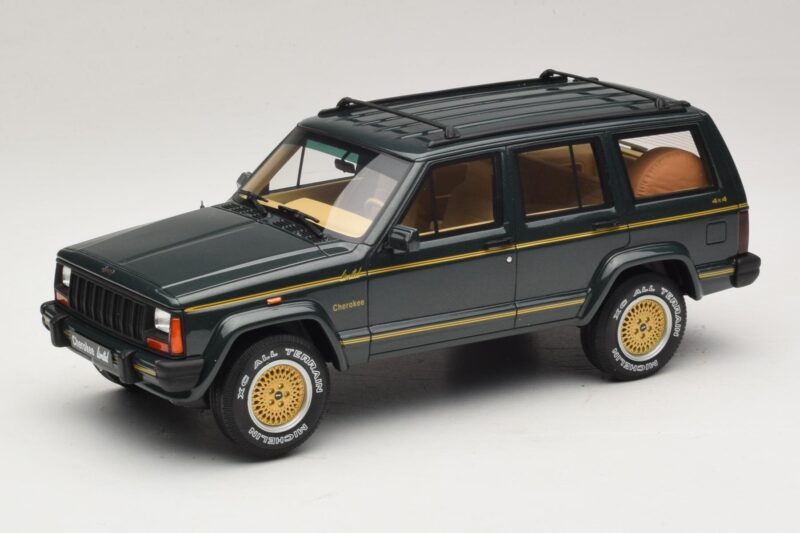 Jeep Cherokee XJ Limited Dark Hunter Green Otto 1:18 OT1340 Żywica