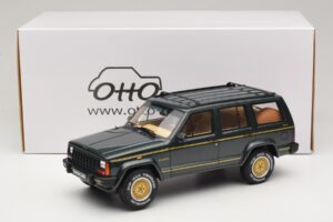 Jeep Cherokee XJ Limited Dark Hunter Green Otto 1:18 OT1340 Żywica — zdjęcie 6 z 6
