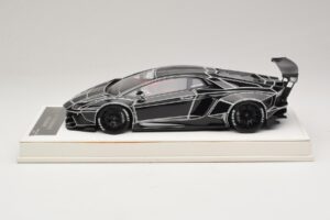 Lamborghini Aventador Liberty Walk TRON Błyszczący Czarny JUC 1:18 J32-14 Żywica — zdjęcie 3 z 7