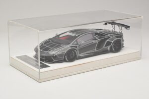 Lamborghini Aventador Liberty Walk TRON Błyszczący Czarny JUC 1:18 J32-14 Żywica — zdjęcie 6 z 7