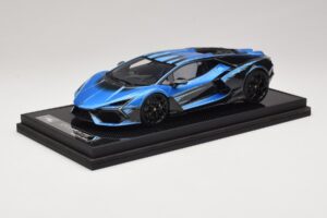 Lamborghini Revuelto Blue Black IVY Merit 1:18 REMC040 Żywica — zdjęcie 2 z 7
