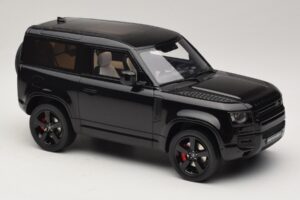 Land Rover Defender 90 L663 P400 X-Dynamic HSE Santorini Black GT Spirit 1:18 GT992 Żywica — zdjęcie 4 z 6