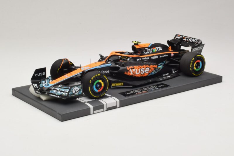 McLaren MCL36 #4 L. Norris Abu Dhabi GP 2022 Minichamps 1:18 537224004 Żywica