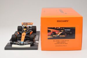 McLaren MCL60 #4 L. Norris Australian GP 2023 Minichamps 1:18 537232104 Żywica — zdjęcie 6 z 7