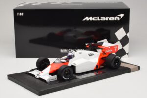 McLaren MP4/2 TAG #7 A. Prost Portuguese GP Winner 1984 Minichamps 1:18 537841807 Żywica — zdjęcie 7 z 7