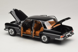 Mercedes 280 SE W108 Czarny Norev 1:18 183360 Metal — zdjęcie 5 z 8