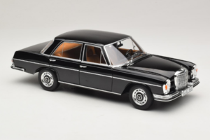 Mercedes 280 SE W108 Czarny Norev 1:18 183360 Metal — zdjęcie 6 z 8