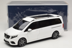 Mercedes V-Class W447 AMG Line Biały Norev 1:18 183876 Metal — zdjęcie 8 z 8