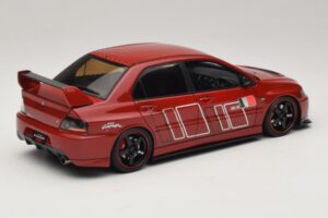 Mitsubishi Lancer Evolution IX MR Fast & Furious Czerwony Ignition Model 1:18 2374 Żywica — zdjęcie 2 z 6