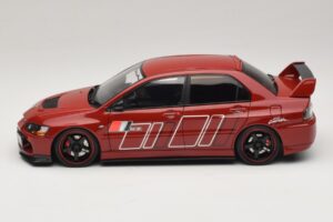 Mitsubishi Lancer Evolution IX MR Fast & Furious Czerwony Ignition Model 1:18 2374 Żywica — zdjęcie 3 z 6
