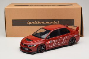 Mitsubishi Lancer Evolution IX MR Fast & Furious Czerwony Ignition Model 1:18 2374 Żywica — zdjęcie 6 z 6