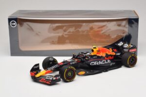 Oracle Red Bull Racing RB18 S. Perez Winner Monaco GP 2022 Minichamps 1:18 110220711 Żywica — zdjęcie 7 z 7