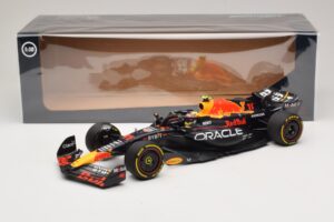 Oracle Red Bull Racing RB19 S. Perez Abu Dhabi GP 2023 Minichamps 1:18 110232311 Żywica — zdjęcie 7 z 7
