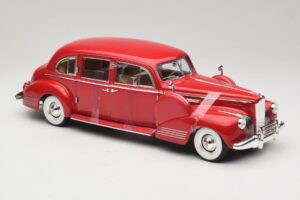 Packard Super Eight One-Eighty Czerwony Greenlight 1:18 12971 Metal — zdjęcie 4 z 6
