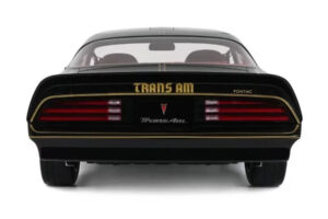 Pontiac Firebird Trans Am Starlight Black Otto 1:12 G098 Żywica — zdjęcie 5 z 5