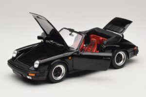 Porsche 911 3.2 Carrera Kabriolet Czarny Minichamps 1:18 100063035 Metal — zdjęcie 2 z 8