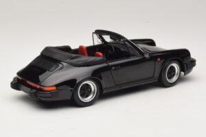 Porsche 911 3.2 Carrera Kabriolet Czarny Minichamps 1:18 100063035 Metal — zdjęcie 3 z 8