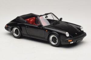 Porsche 911 3.2 Carrera Kabriolet Czarny Minichamps 1:18 100063035 Metal — zdjęcie 6 z 8