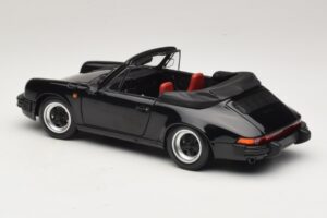 Porsche 911 3.2 Carrera Kabriolet Czarny Minichamps 1:18 100063035 Metal — zdjęcie 7 z 8