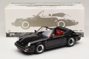 Porsche 911 3.2 Carrera Kabriolet Czarny Minichamps 1:18 100063035 Metal — zdjęcie 8 z 8