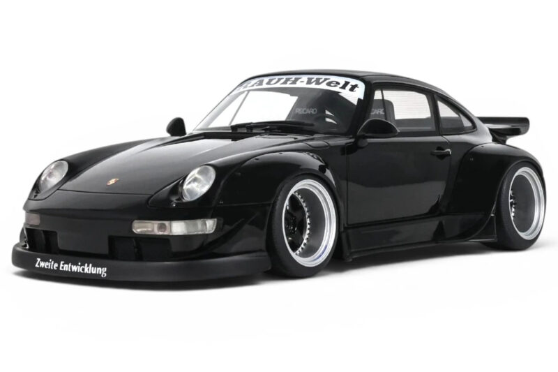 Porsche 911 993 RWB Czarny GT Spirit 1:18 GT587 Żywica