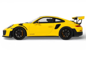 Porsche 911 GT2 RS 991.2 Nurburgring Lap Record Żółty GT Spirit 1:18 GT972 Żywica — zdjęcie 3 z 5