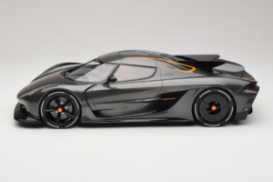 Koenigsegg Jesko Absolut 0-400-0 km/h Rekord Graphite Grey GT Spirit 1:12 GT575 Żywica — zdjęcie 3 z 6