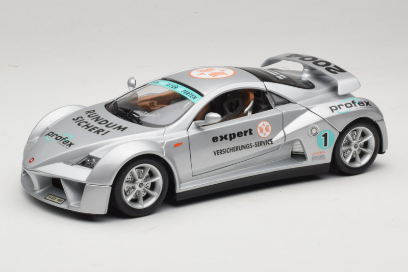 Giugiaro Prima Srebrny Bburago 1:18 33130 Metal