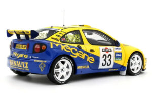 Renault Megane Maxi #33 P. Bugalski / J-P. Chiaroni Rally Sanremo 1998 Otto 1:18 OT1195 Żywica — zdjęcie 2 z 5