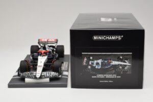 Scuderia AlphaTauri AT04 D. Ricciardo Hungarian GP 2023 Minichamps 1:18 117231203 Żywica — zdjęcie 6 z 7