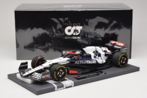 Scuderia AlphaTauri AT04 D. Ricciardo Hungarian GP 2023 Minichamps 1:18 117231203 Żywica — zdjęcie 7 z 7