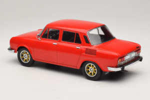 Skoda 100 Czerwony Złote Felgi MCG 1:18 MCG18784 Metal — zdjęcie 5 z 6