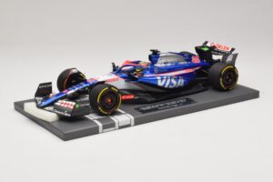 Visa Cash App RB VCARB 01 A. Iwasa FP1 Japanese GP 2024 Minichamps 1:18 117240440 Żywica