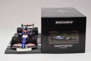 Visa Cash App RB VCARB 01 A. Iwasa FP1 Japanese GP 2024 Minichamps 1:18 117240440 Żywica — zdjęcie 6 z 7