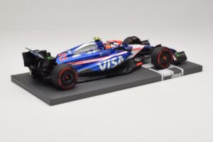 Visa Cash App RB VCARB 01 Y. Tsunoda 2024 Minichamps 1:18 117240122 Żywica — zdjęcie 2 z 7