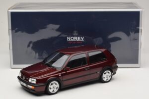 Volkswagen Golf VR6 Mk3 Indian Red Edycja Limitowana Norev 1:18 188505 Metal — zdjęcie 8 z 8
