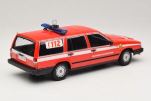 Volvo 740 GL Kombi Brandweer Grobbendonk Minichamps 1:18 155171795 Metal — zdjęcie 2 z 6