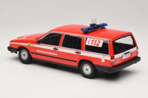 Volvo 740 GL Kombi Brandweer Grobbendonk Minichamps 1:18 155171795 Metal — zdjęcie 5 z 6