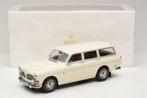 Volvo Amazon Kombi Pearl White Norev 1:18 188750 Metal — zdjęcie 6 z 6
