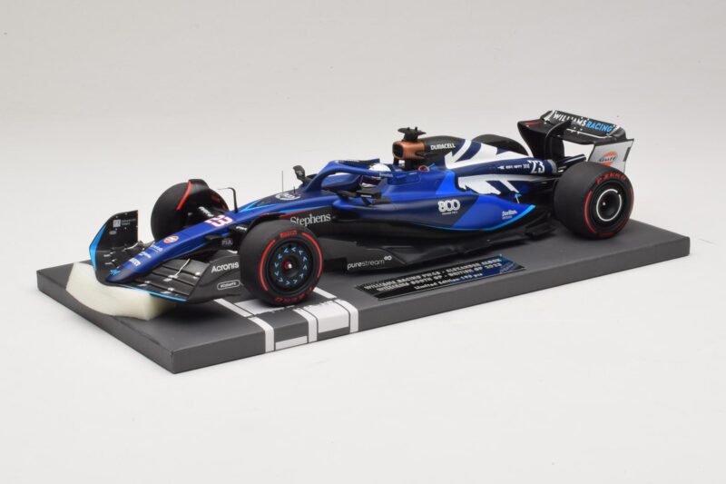 Williams Racing FW45 A. Albon British GP 2023 Minichamps 1:18 117231123 Żywica