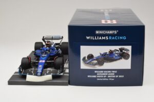 Williams Racing FW45 A. Albon British GP 2023 Minichamps 1:18 117231123 Żywica — zdjęcie 6 z 7