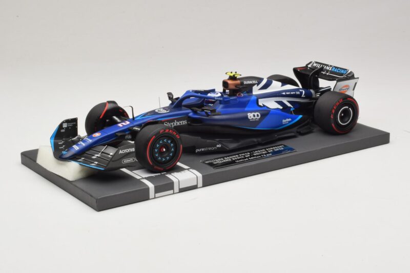 Williams Racing FW45 L. Sargeant British GP 2023 Minichamps 1:18 117231102 Żywica