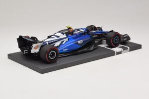 Williams Racing FW45 L. Sargeant British GP 2023 Minichamps 1:18 117231102 Żywica — zdjęcie 2 z 7